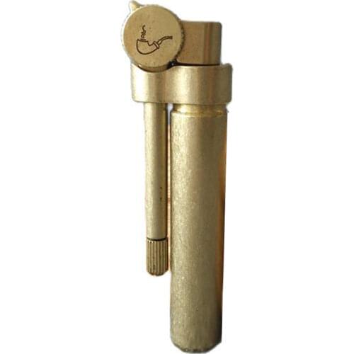 HONEST PROMISE Nostalgic brass metal oil/gas lighter Retro gasoline lighter Gift box