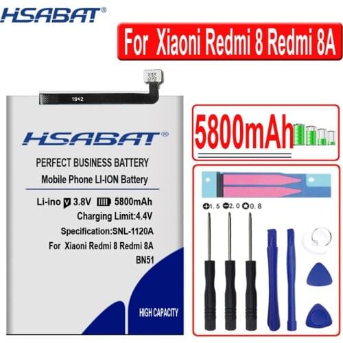 HSABAT Xiaomi Redmi 8A Phone Batteries