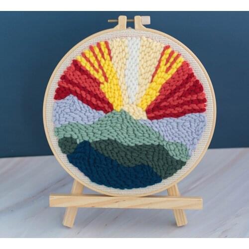 DIY Embroidery Tool Boram Warehouse Needlework Weaving Vivid Image Hobby Set Eco-Friendly Handmade Gifts Sewing Home Decoration