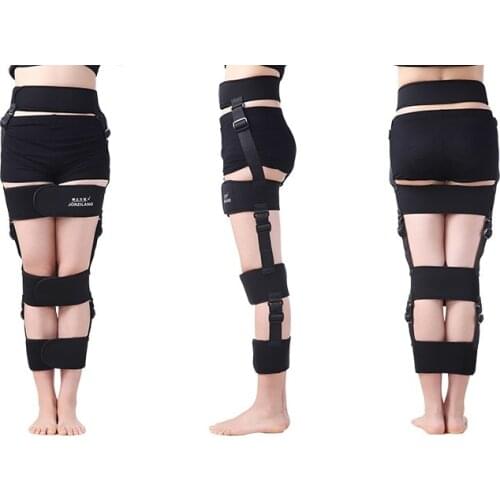 High-Grade Material Adjustable O/X-type Leg Correction Bowlegs Leggings Hip Orthotics Legs Corrector Use Day and Night S/M/L/XL