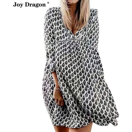 Summer Women 2021 Dress Casual Party Light Clothes for Women Female Clothing Floral Plus Size Beach Dress Boho Dress Skirt Basic