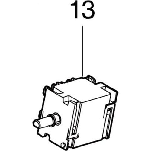 MAKITA 651382-9 Switch For DVC750L