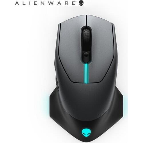 Dell Alienware AW610M Wired/Wireless Gaming Mouse 16000 DPI Optical Sensor 7 Buttons 3-ZONE Alienfx RGB Lighting