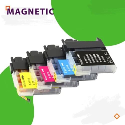 LC11 Compatible Ink Cartridges for LC38 LC985 LC990 LC39 LC975 Brother DCP-J125 DCP-J315W DCP-J515W MFC-J415W MFC-J410 Printer