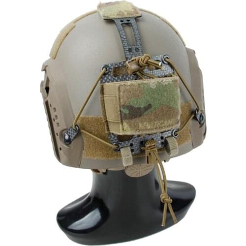 TMC Tactical T-Type Battery Box Storage Bag Helmet Adhesive Bag MC Imported Composite Material TMC3505