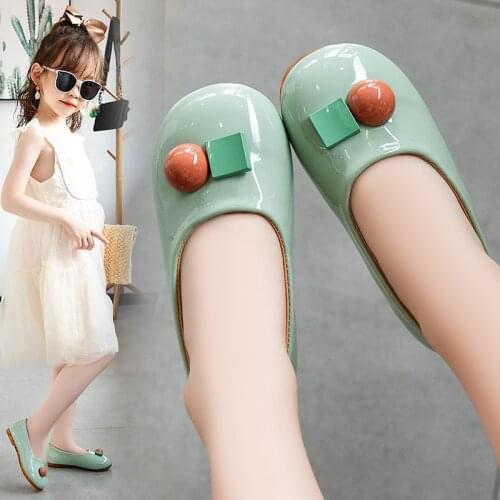 Spring Autumn Children princess Shoes Kids Single shoes little girls shoes Soft sole chaussure fille 2 3 4 5 6 7 8 9 10 11 12T