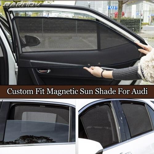 For Audi A4 B7 B8 Avant /A4L B9 Magnetic Special Curtain Window SunShades Mesh Shade Blind Fully Covered