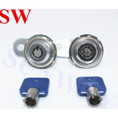 10pcs 17mm cam lock zinc alloy keyed alike tubular key cam lock widely used key alike tubular metal cabinet toolbox door lock