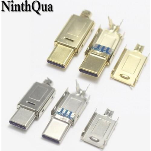 3 in 1 2A 5A USB Type C Cable Connector Android Mobile Phone Charger Fast Charging Plug For Xiaomi Samsung Huawei DIY Repair