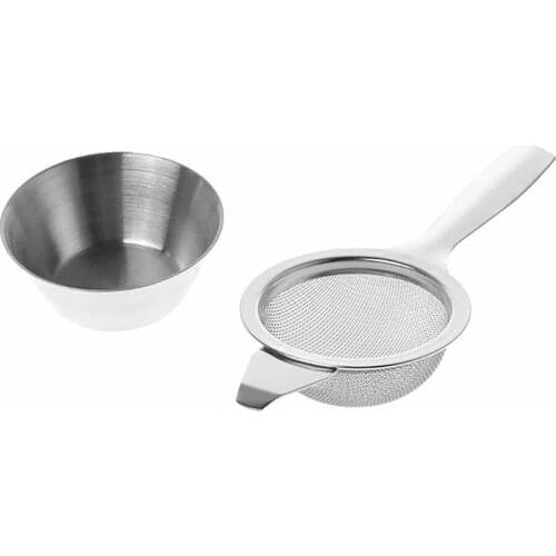 304 Stainless Steel Tea Leak Maker Mesh Creative Tea Strainer Herb Tea Tools Supplies Accessories With Handle