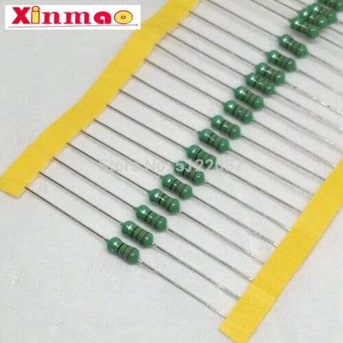 50PCS 0307 0410 0510 color ring inductor direct insertion 1 / 4W 1 / 2W 1W 1uh-47uh-100uh-1mh
