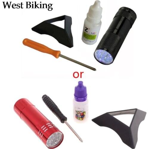 4pcs/set Cube Accessories Lubricants Oil Screwdriver Base Holder Frame Flashlight