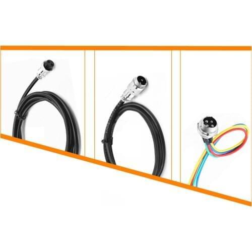 GX12 Aviation Connector Socket Plug with Cable Wire GX 12 Female Male Insert 2 3 4 5 6 7 Pin Circular Aerial XH2.54 Customize