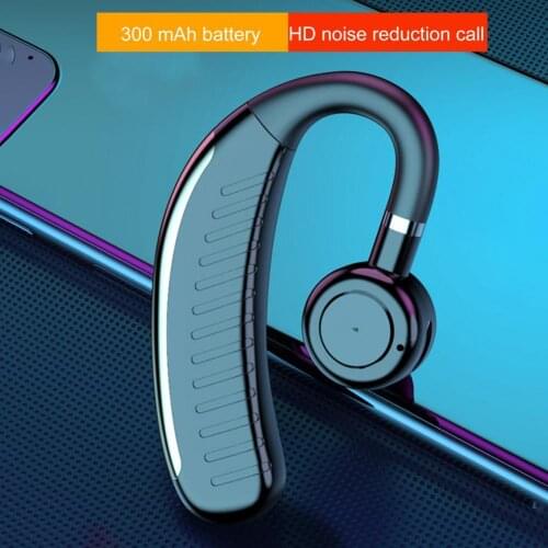 X10 Wireless Sports Earbuds Single Ear Bluetooth 5.0 Headset Ear Hook Earphone Hanging Earpiece Stereo Earphones