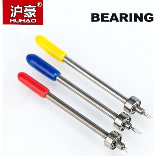 HUHAO 5PC/lot Plotter Cutter 30/45/60 Degree Graphtec Craft Robo Tungsten blades Cutting Plotter Vinyl Cutter Knife with bearing