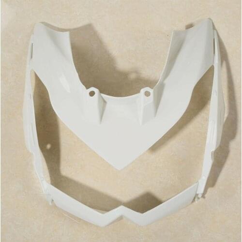 Motorcycle Unpainted White Upper Front Fairing Cowl Nose For Kawasaki Z1000 2010-2013 2012 2011