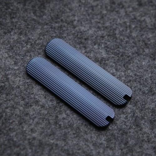 New Arrival Custom Made DIY Titanium Alloy Scales Handle for 58mm Victorinox Swiss Army Knife