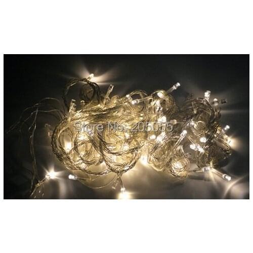 30M 300LED bulb Fairy String Led Light 8 sparkling mode 220V EU Female&male connector Wedding Christmas Xmas decor- WARM WHITE