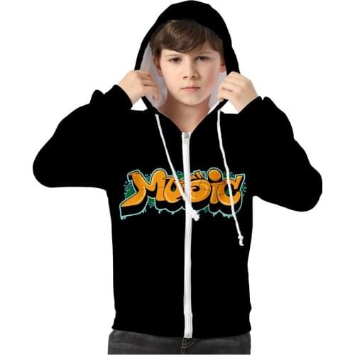 2020 New Cartoon graffiti zip up hoodie Sweatshirts Men/Women Spring Autumn High Quality Streetwear