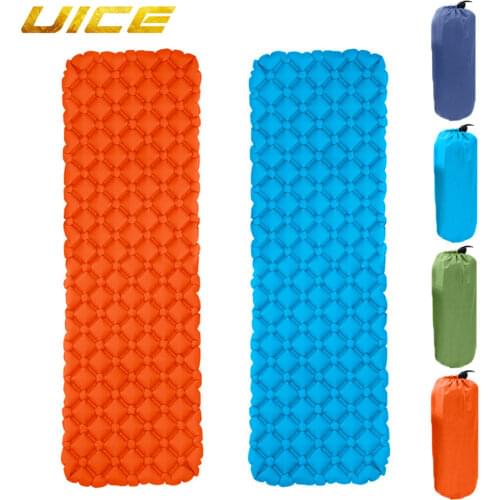 Inflatable Air Camping Sleeping Pad Mattresses Outdoor Ultralight Cushion Pillow Hiking Trekking Camping Mat
