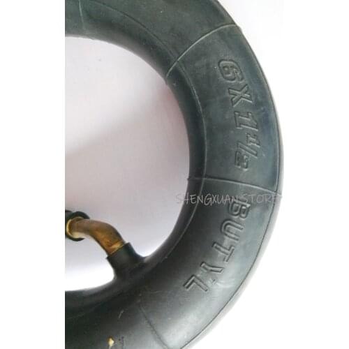 1pcs 6x1 1/2 inner tire 6X1.5 6 Inch Scooter Inner Tube fits for Electric Scooter Wheel Chair Truck