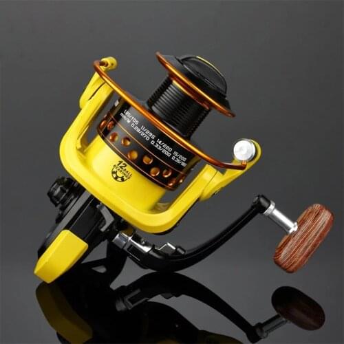 High Quality Fishing Spinning Reel 12Bb Metal Spool 1000-7000 Carp Fishing Reel Max Drag 8Kg Saltwater Spinning Reel for Sea