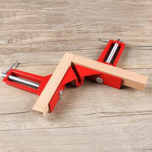 Clamps Corner Holder Woodworking Hand Tool Multifunction 4inch 90 degree Right Clip Picture Frame Corner Clamp 100mm