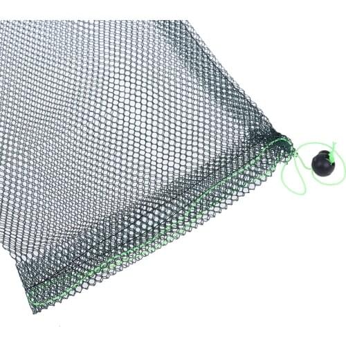 1pc Emergency Carp Fishing Unhooking Mat Small Fishing Tackle Tool 75cmx20cm Carp Bag Fish Keeper Net
