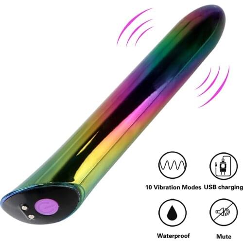 13cm Powerful Bullet Vibrator Clitoris Stimulator Vaginal G Spot Massage Anal Plug Sex Toys For Women Masturbator Machine Erotic