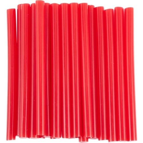 20Pcs Red Hot Melt Glue Gun Adhesive Sticks 7x100mm for Craft Model