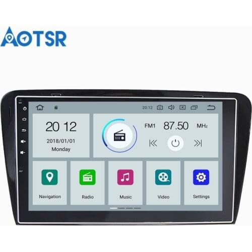 2 din Android 9.0 4+32GB Car Radio Multimedia No DVD Player For Skoda Octavia 2014 2015 2016 2017 GPS Map Navigation Stereo Auto
