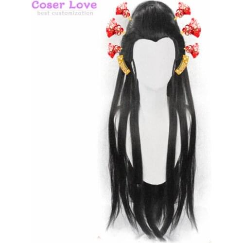 Demon Slayer: Kimetsu no Yaiba Daki Cosplay headwear Halloween Christmas Carnival Costume