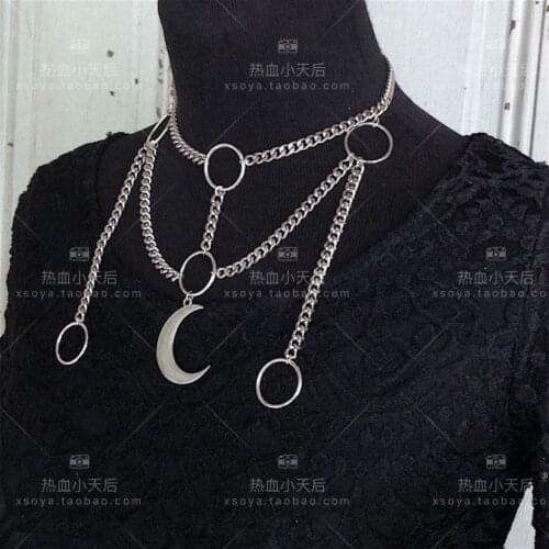 MOON necklace is an exclusive handmade chain CL150