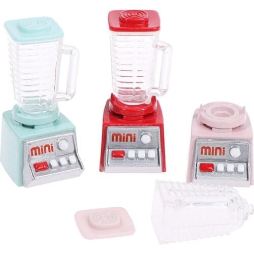 Mini Electric Juicer Resin Model Toy Dollhouse Kitchen Furniture Miniature Decor Accessories For Dolls Accessories