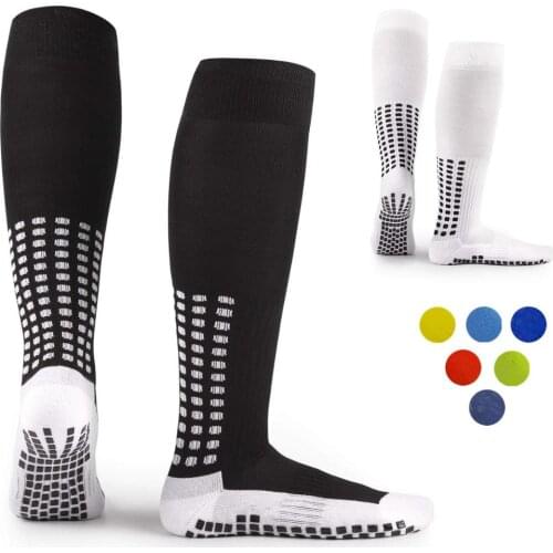 Profession Soccer Men Knee Non Slip Basketball Hockey Sports Grip Socks Thickened Towel Bottom Sweat-absorbing FootballSocks