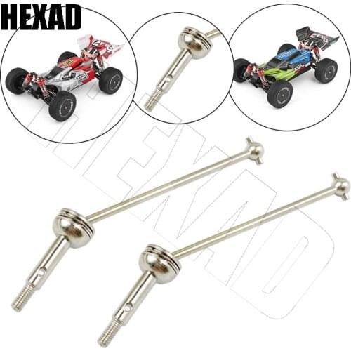 2/4 Pieces Of Metal CVD Remote Control Universal Drive Shaft Upgrade Parts For WLtoys 144001 124019 1/14 RC Drift Racing Parts
