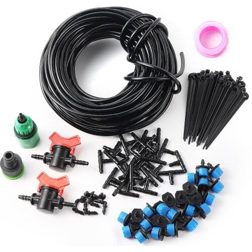 5/10/15/20/25/30/40m Micro-Drip-System Vegetable Flower Garden Home Balcony Patio Water-conserving Low-volume Irrigation Kit
