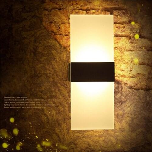 Modern minimalist led living room bedroom bedside wall lamp originality personality corridor corridor staircase hotel lamps