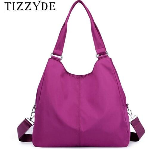 2019 New Nylon Leather Fashion Women Messenger Bag Multifunction Feminina Bag Luxury Black Handbags Women Bags Designer LYH173