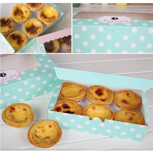 Cake cookies biscuit Packaging Kraft Paper Box with pvc window Jewelry Wedding Candy Chocolate Handmade Gift Package paper box