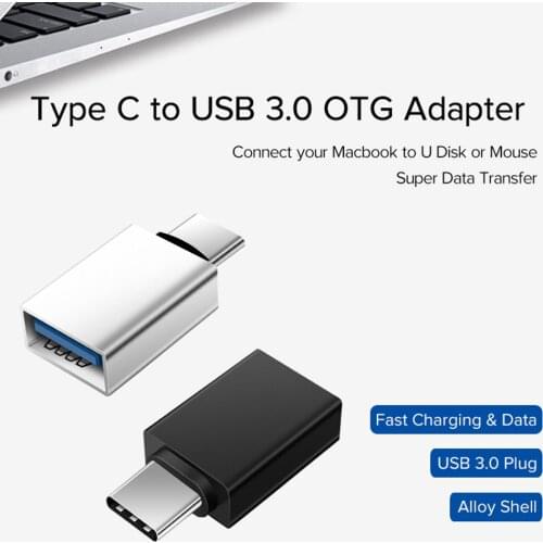Type-C To USB 3.0 OTG Cable Adapter Type C Adapter For Xiaomi 9 Huawei Honor OTG Adapter 2020 NEW