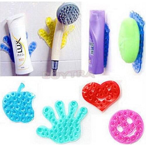 High Quality Bathroom Suction Cup Reversible Anti-slip Soap Sucker Double Magic Sucker For Bathroom Mat Holder Mount