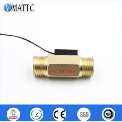 High Quality Electronic Sensor Toilet Auto Flush Brass Magnetic High Precision VC2260 Water Heater Flow Switch