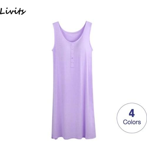 Women Dresses Built-in Bra Padded Stretchable Modal Midi Dress Sundress Sleeveless Sexy Casual Korean SA1009