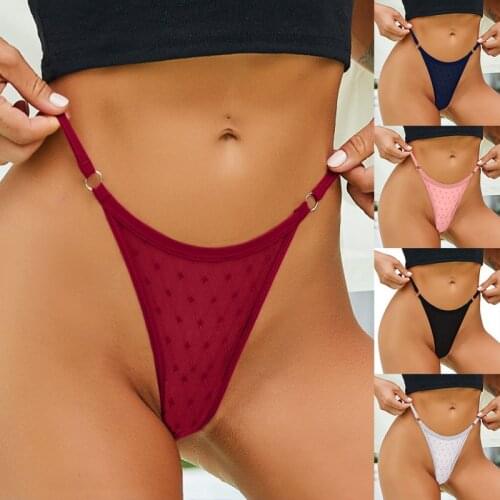 M-XL Sexy G-string Panties Cotton Womens Underwear Girls Female Underpant Pantys Ladies Bikini Thong Lingerie 2021