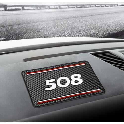 1pcs Car Anti Slip Mat Phone Holder non slip Pad Non-Slip Mat For Peugeot 508 208 307 308 407 408 2008 3008