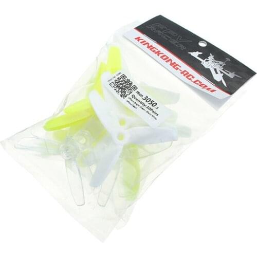 10Pairs LDARC 3050 3X5X3 3-Blade PC Propeller Mixed Color for RC FPV Racing Freestyle 3inch Cinewhoop Ducted Drones DIY Parts