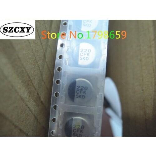 1000PCS Home furnishingsEEVFK1C221P SMD Electrolytic capacitor 220uF 16V 20% (8 X 6.2mm)