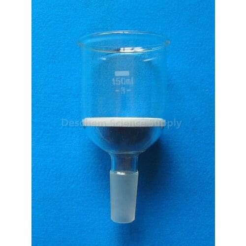 150ml,24/40,Glass Buchner Funnel,3# Coarse Filter,Ground Joint,Chemical Labware