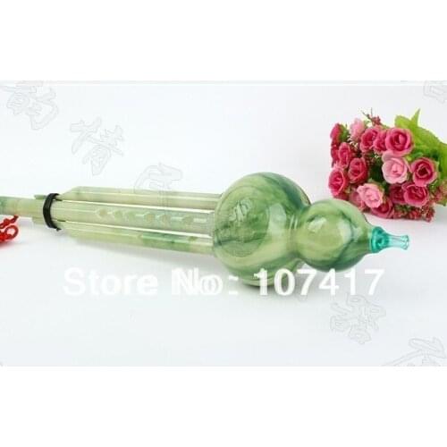 2016Chinese Blue And White National Musical Instrument Musical Instrument Hulusi Hulusi Shipping Beginner Models